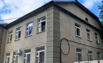 Одне із приміщень податкової Харківщини пошкоджене внаслідок чергового обстрілу
