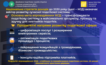 Про Національну стратегію доходів