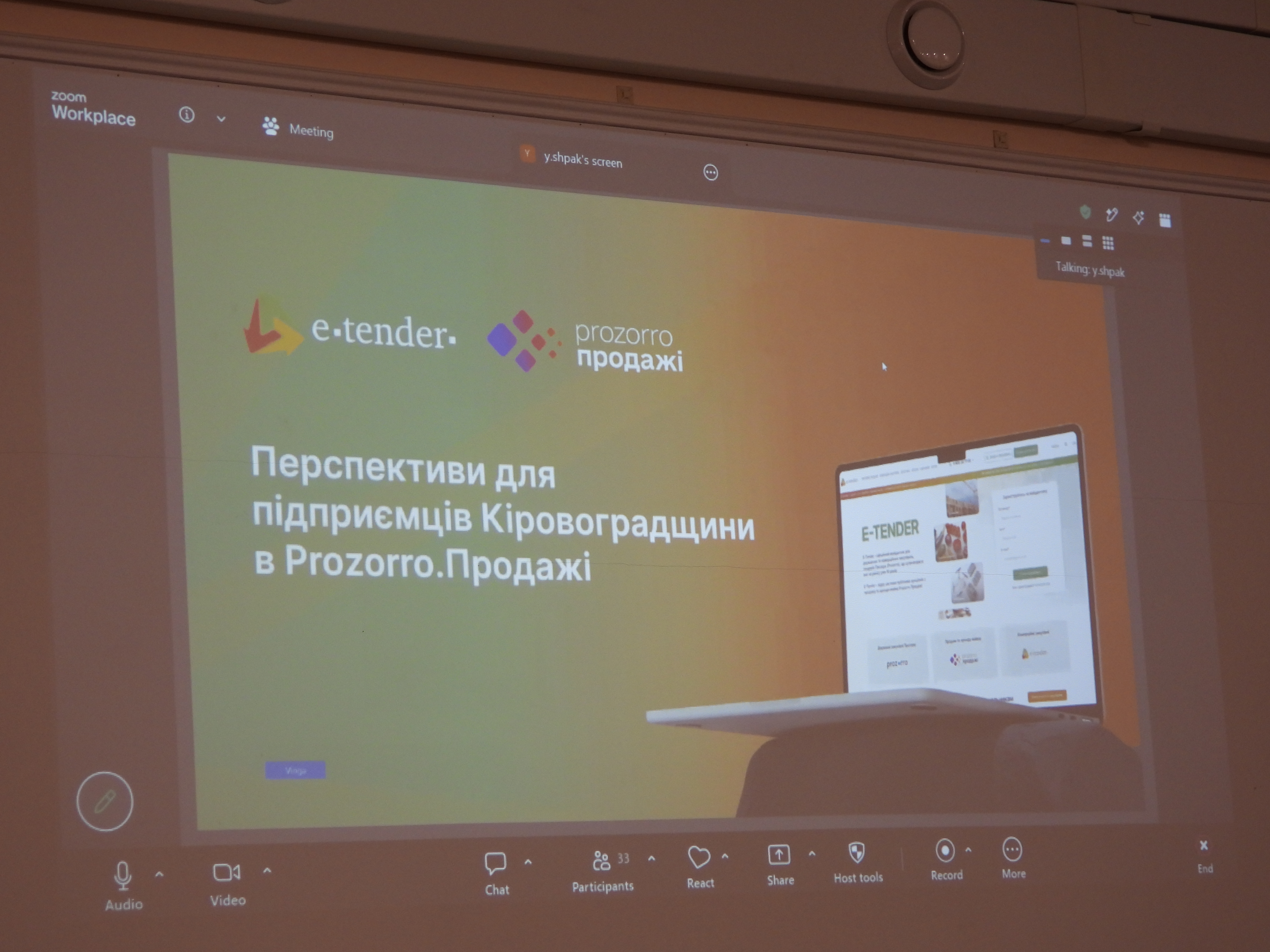 Підприємцям Кіровоградщини розповіли про перспективи участі в Prozorro.Продажі. Фото № 2/1